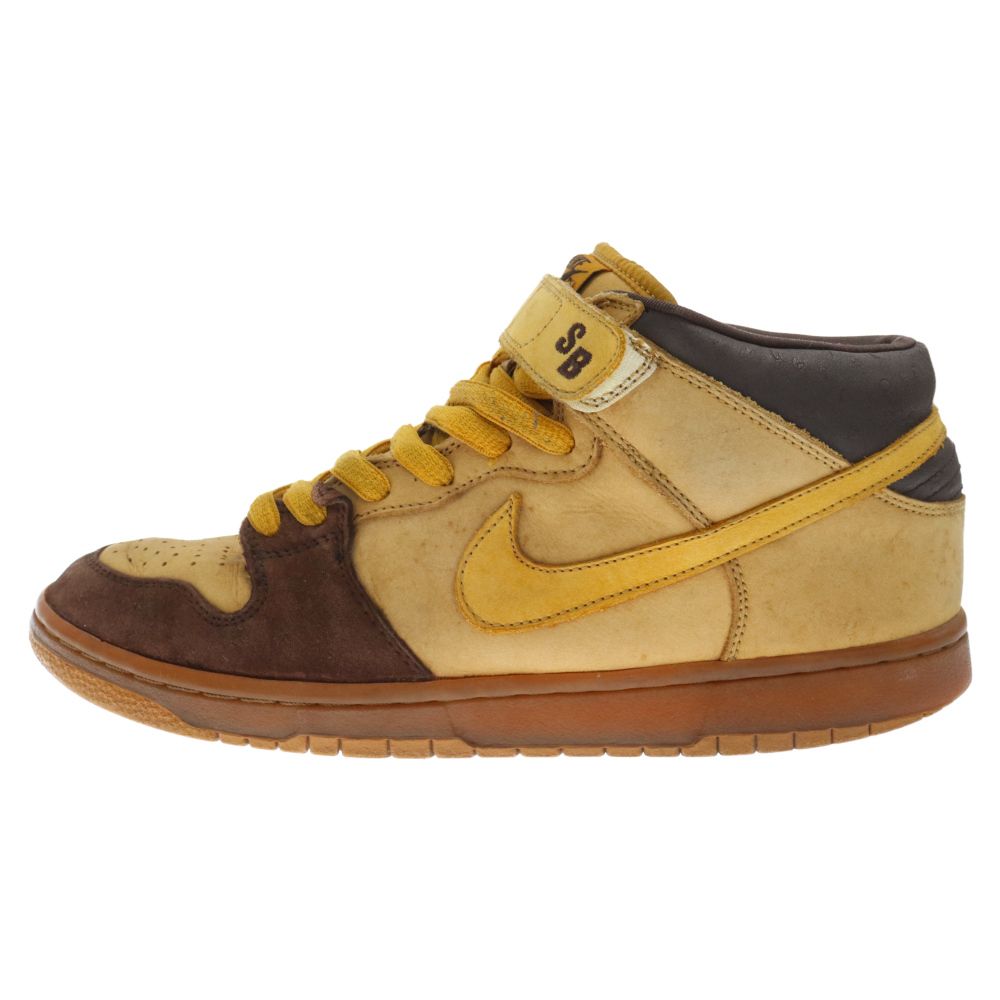 NIKE SB (ナイキエスビー) DUNK MID PRO WHEAT/BRONZE ダンク ウィート 
