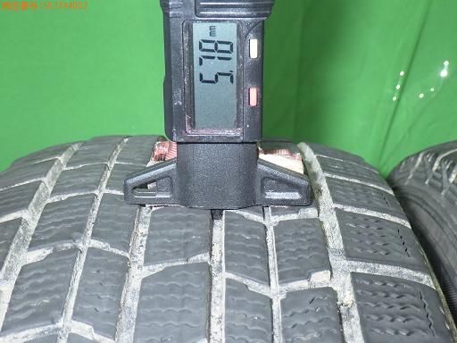 古DUNLOP DSX-2スタッドレス 155 65R14 アルミホイール4本 DUNLOP