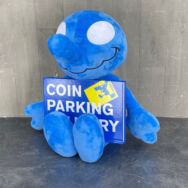 CPD ぬいぐるみ＆本 COIN PARKING DELIVERY 白井さん 全長約40cm コインパーキングデリバリー【中古】 /58806