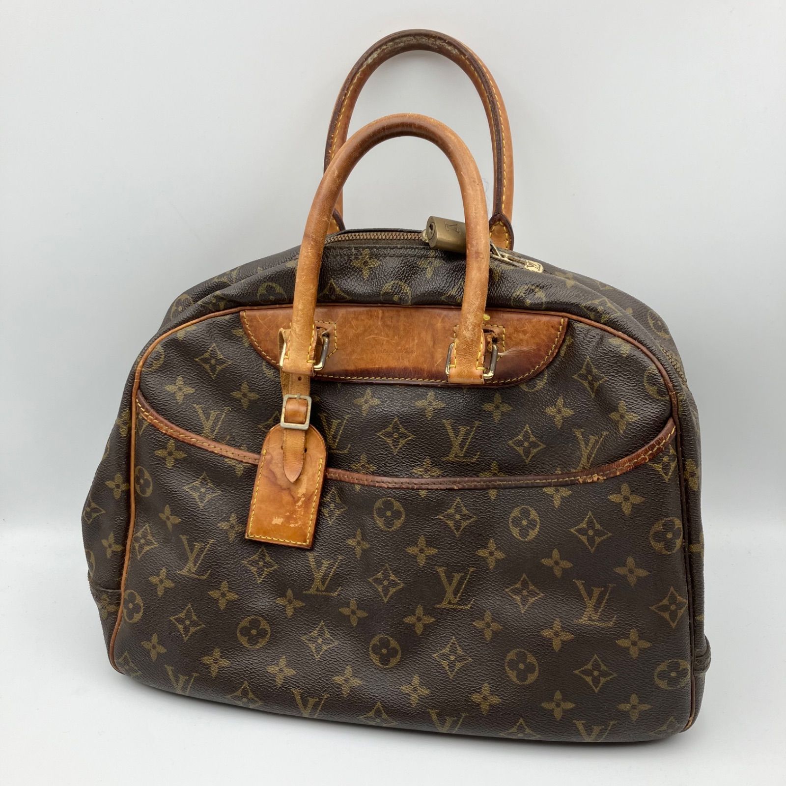 LOUIS VUITTON ルイヴィトン LV ドーヴィル モノグラム キャンバス ...