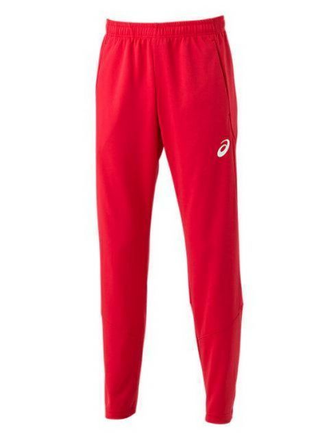 asics アシックス M TEIBAN KNIT PNT CLASSIC RED XS 2091A177 600 | スポーツ スポーツウェア 陸上 競技 ランニングウェアパンツ ジャージ パンツ ズボン 吸汗速乾 メンズ Ｍ’Ｓ スポーツ用品 ワンポイント