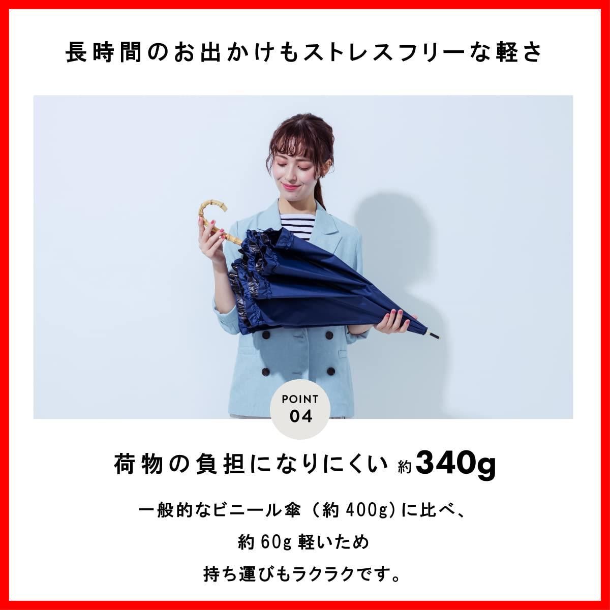 手開き傘 遮熱効果