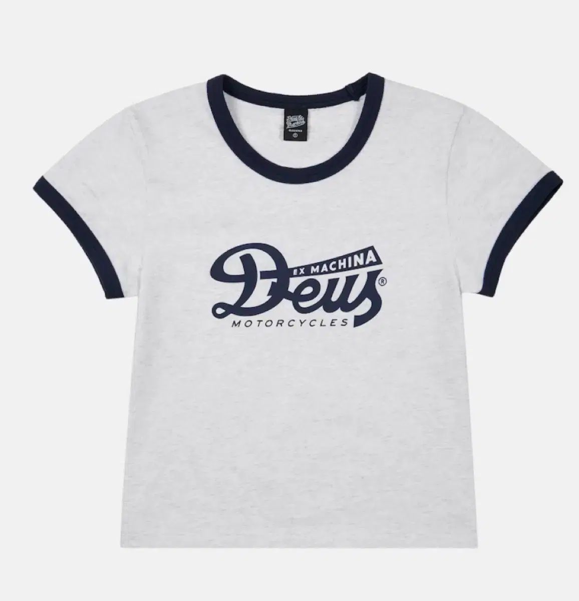 DEUS EX MACHINA デウスエクスマキナ ウーマンズ everyday ringer tee l grey