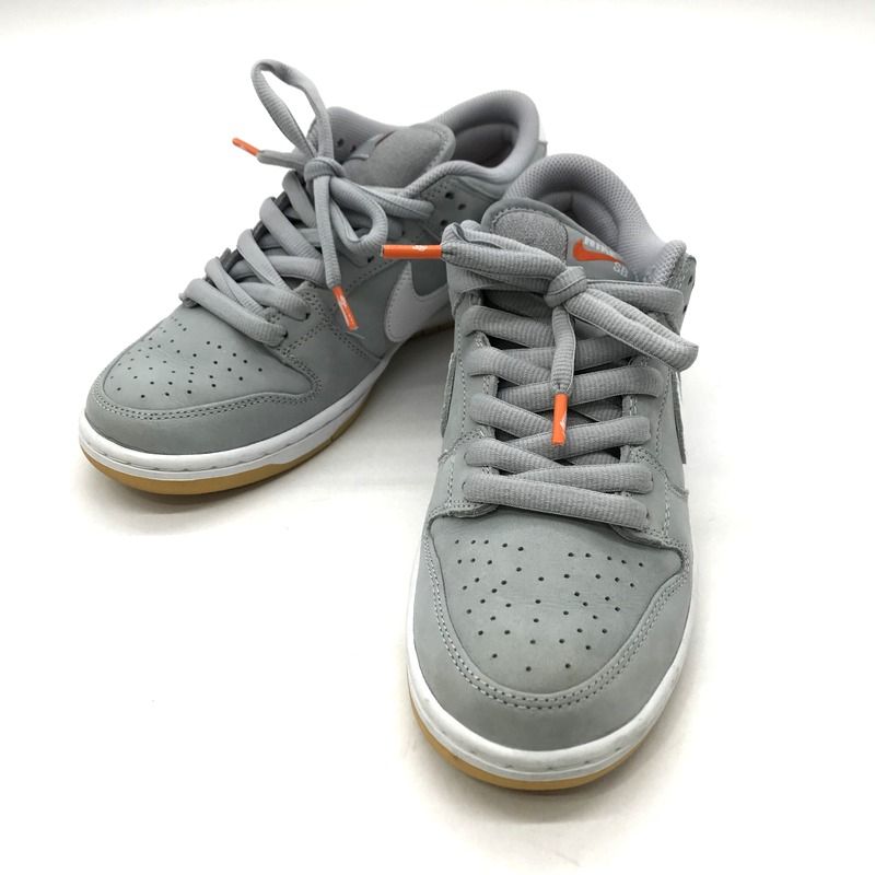 Nike スニーカー SB Dunk Low Orange Label Grey Gum SB DV5464-001 ダンク ロー オレンジレーベル 26cm グレー ナイキ 靴 B11683
