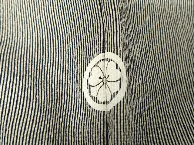 平和屋着物●江戸小紋　万筋　濃藍色×白　正絹　逸品　AAAU0014np 平和屋着物○江戸小紋 万筋 濃藍色×白 正絹 逸品 AAAU0014np - メルカリ