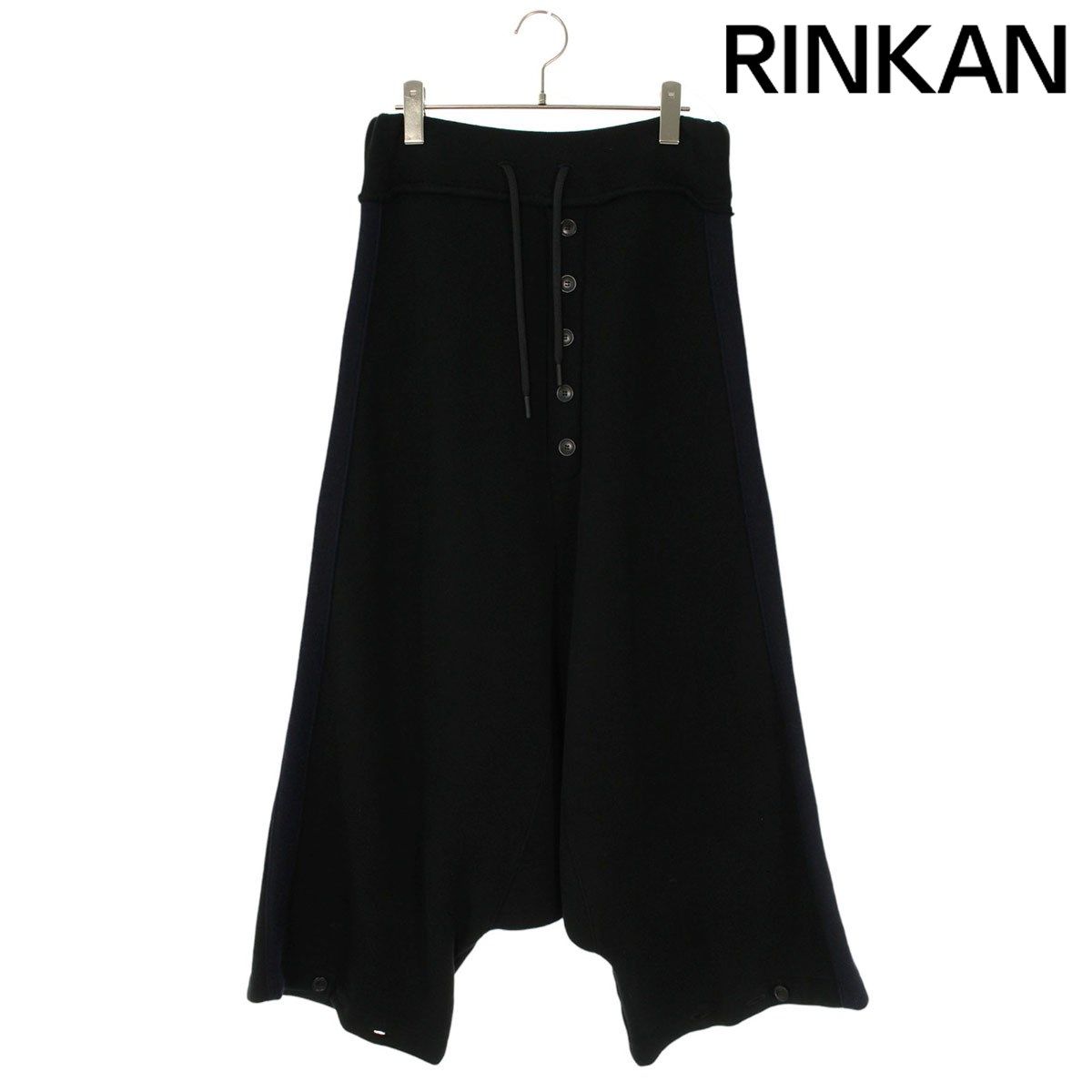 ヨウジヤマモト 24SS REGULATION FB-P55-002 ウールサイドラインサルエルロングパンツ メンズ 2