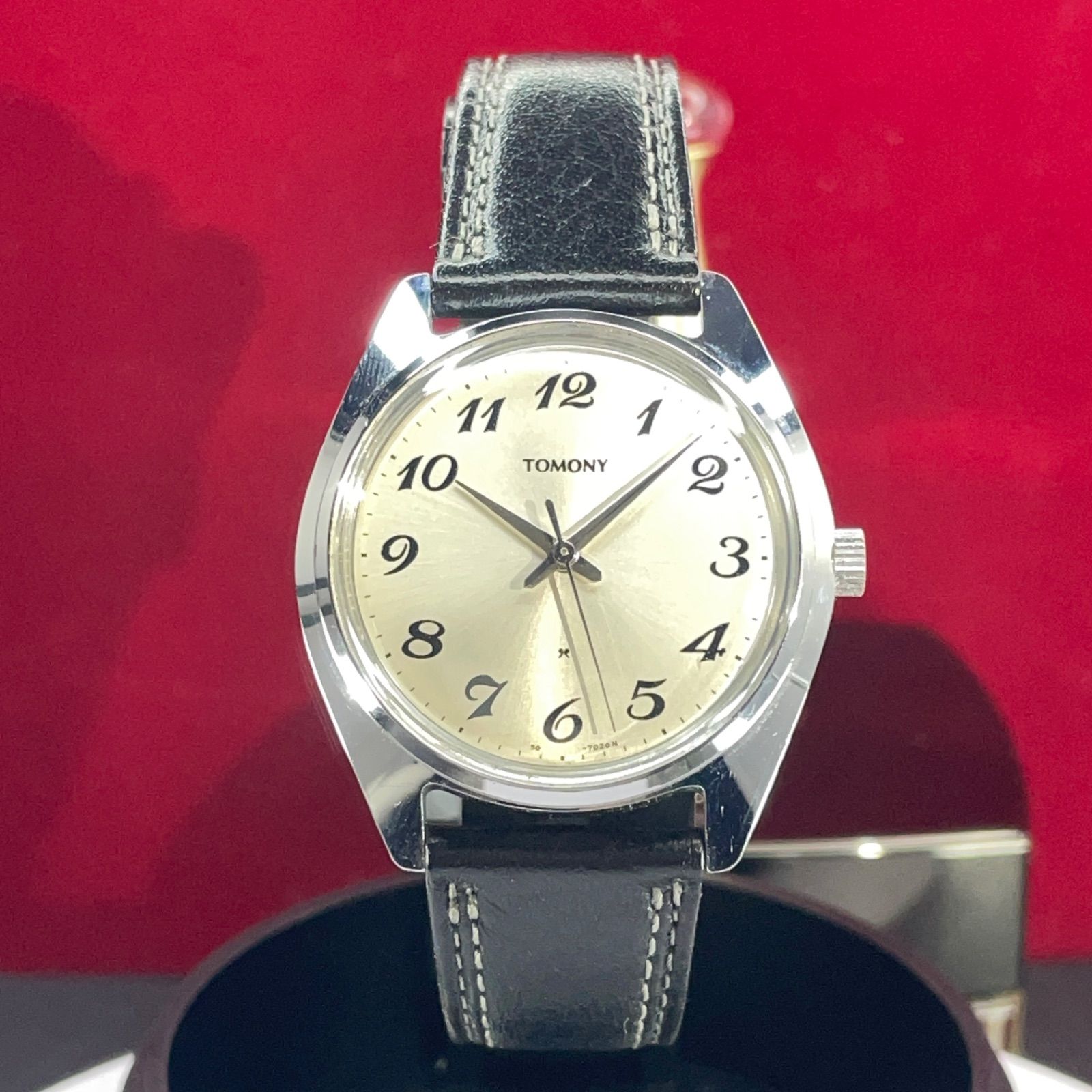 デッドストック 未使用品 70s SEIKO トモニー 手巻 日本製 腕時計 デッドストック 未使用品 70s SEIKO トモニー 手巻 日本製
