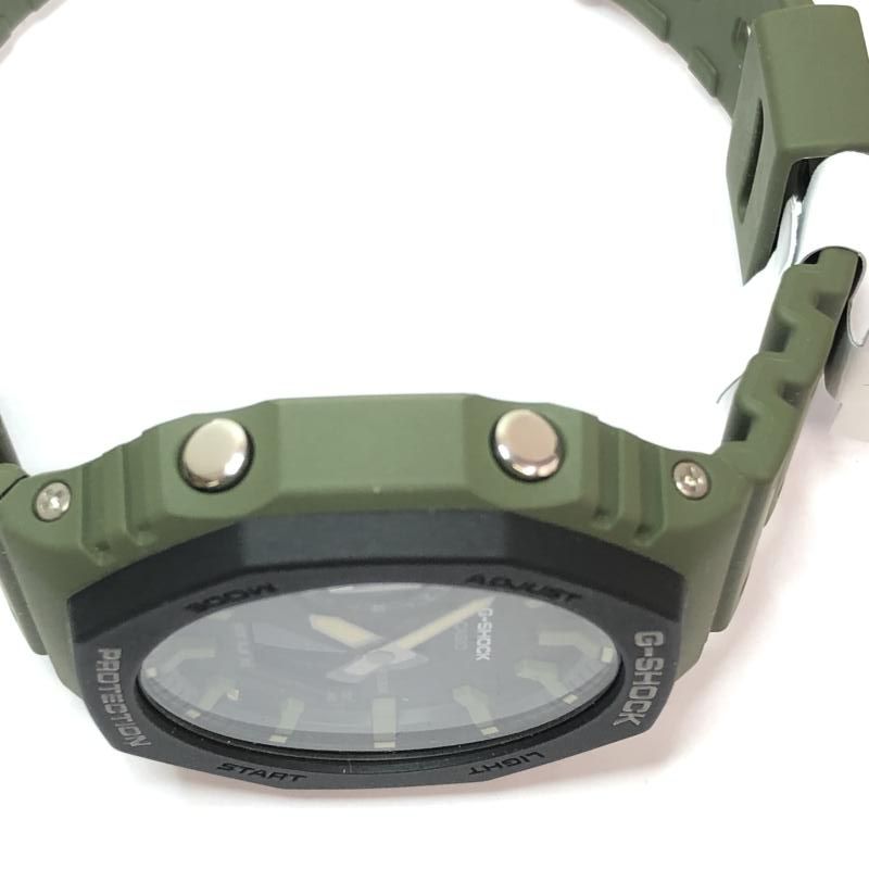中古】G-SHOCK GA-2110SU-3AJF CASIO Gショック カーキ[66