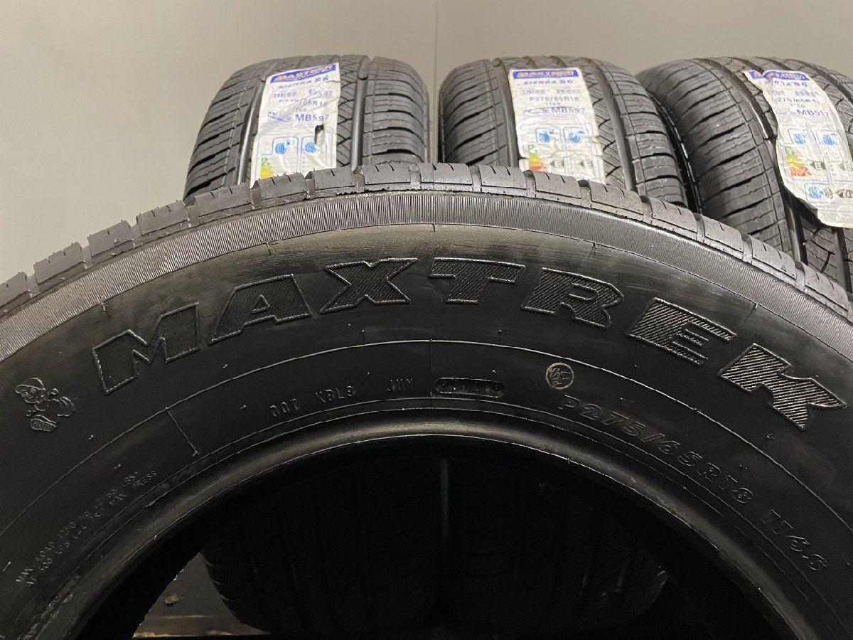 新品 MAXTREK SIERRA S6 P275/65R18 18インチ 夏タイヤ 4本 21年製 