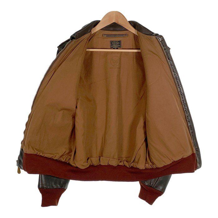 BUZZ RICKSON'S バズリクソンズ A-2 レザ－フライトジャケット ホース