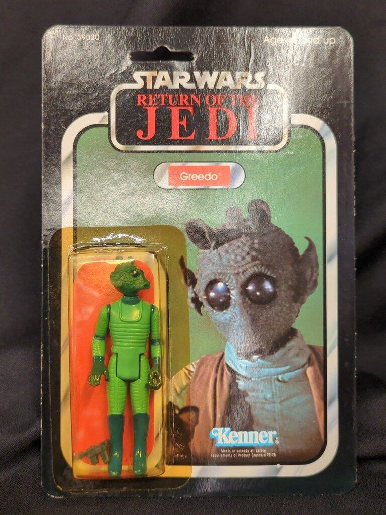 KENNER (オールド) (77バック) ACTION FIGURES GREEDO 3.5インチ