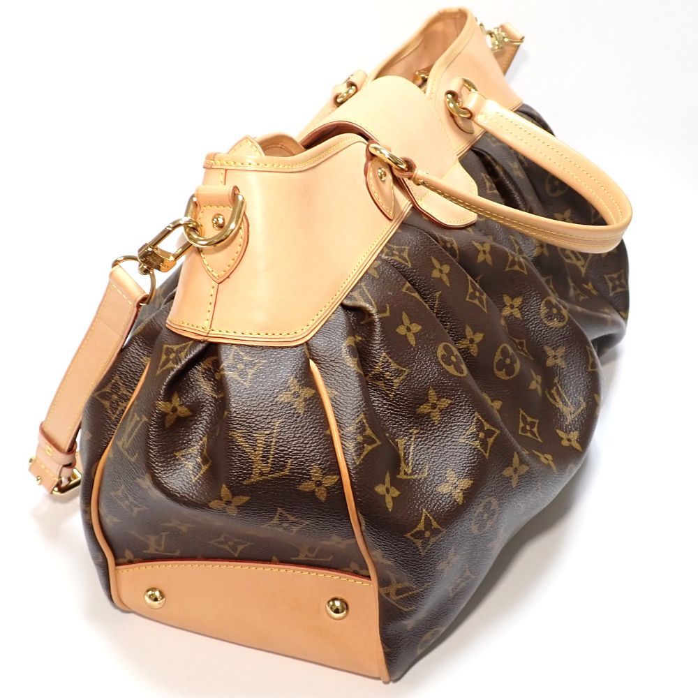 【LOUIS VUITTON】ルイ・ヴィトン　ボエシGM　2WAY モノグラム M45713 バッグ　ハンドバッグ　ボストンバッグ　レディース　中古　 美品　質屋