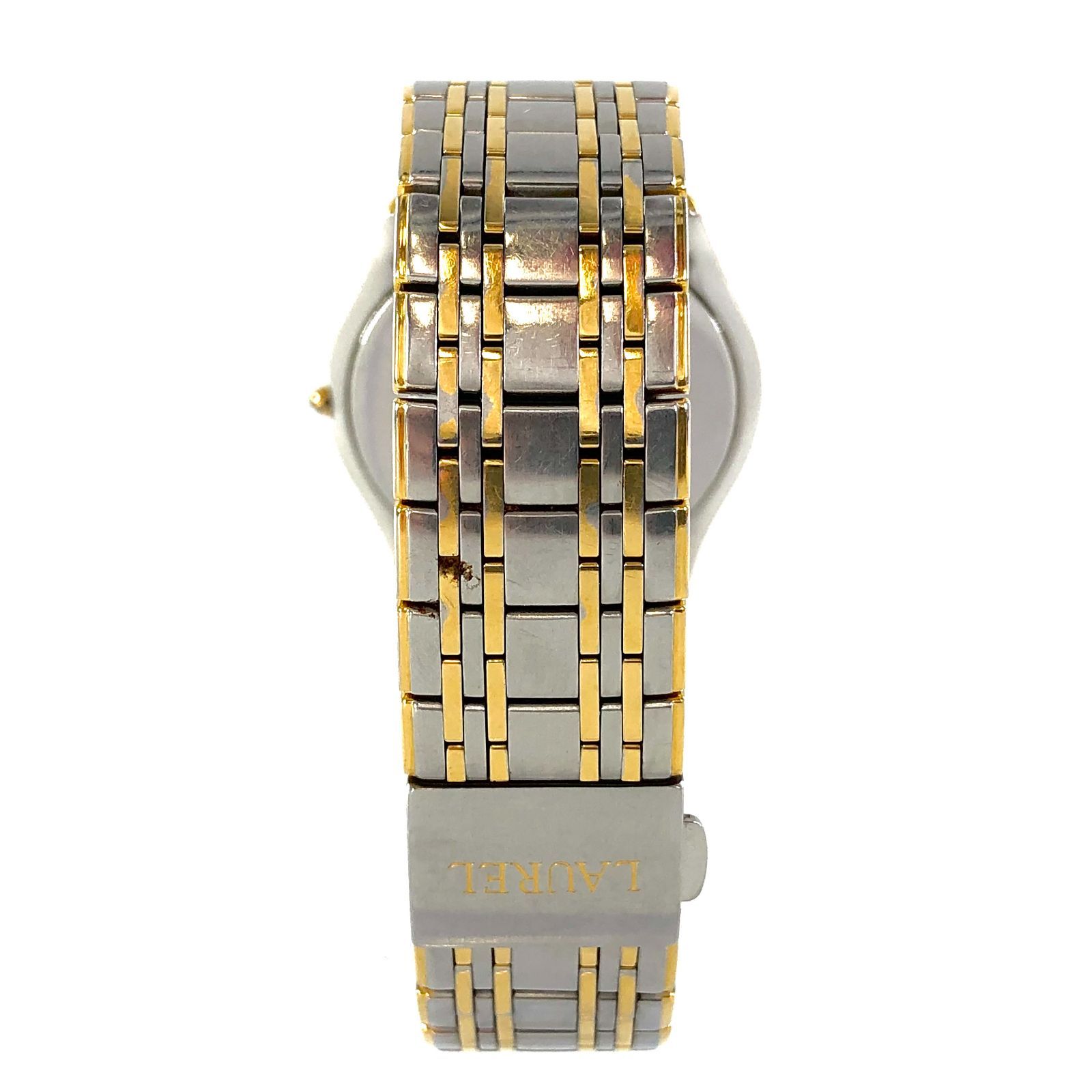 SEIKO LAUREL 2F50-0310 SS+22KT 18KT ベゼル Seiko Laurel 2F50-0310 Stainless Steel 22KT SGP20 18KT