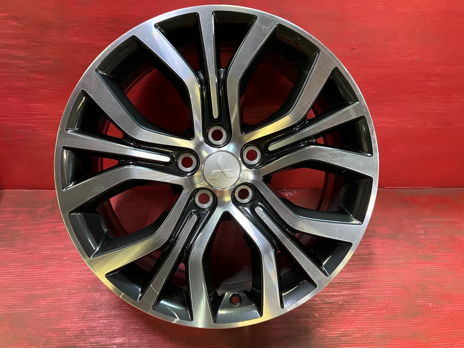 ホイール 18x7.0 38 114.3 5H ミツビシ GF系 アウトランダー純正 4本SET