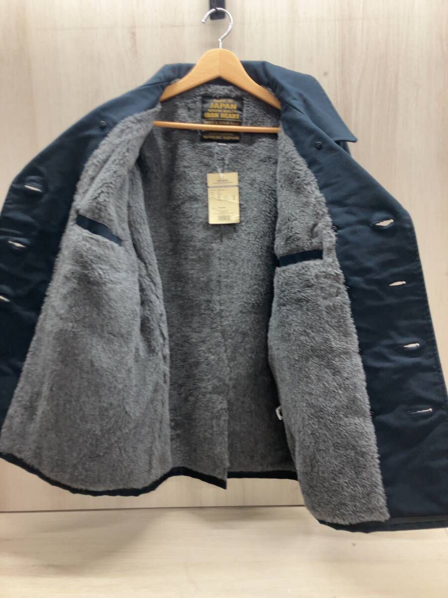 アイアンハート 撥水メルトン ウールピーコート