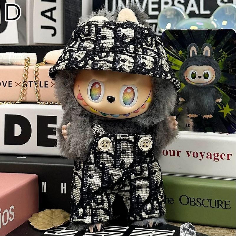 らぶぶ服15-17cm Labubu GD着せ替えアウトフィット ぬいぐるみ服 labubu ラブブ かわいい 新品 15-17cm 第1/2/3世代
