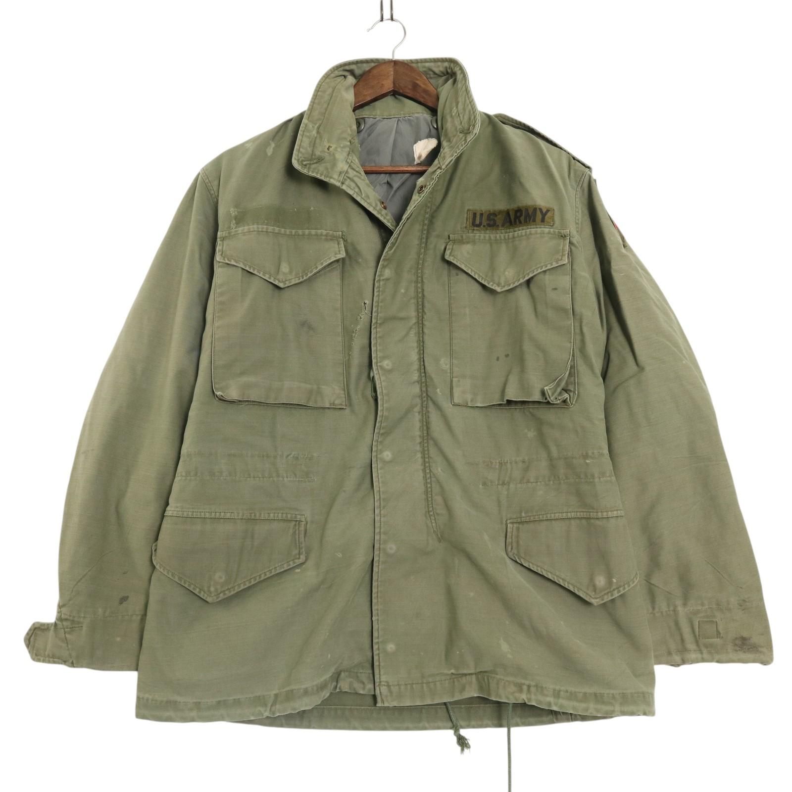M-65 2nd ミリタリー 60s 古着 アルミジップ US 米軍実物 60年代 米軍