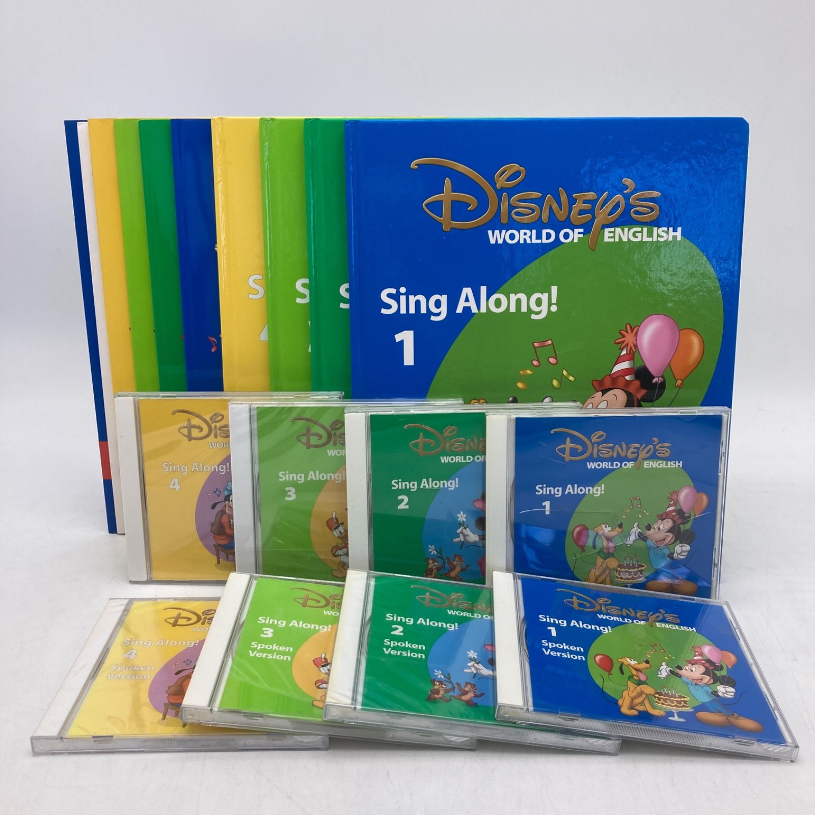 2009年購入 シングアロング絵本＆CD ディズニー英語システム DWE 