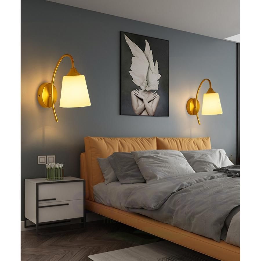 Wall lamp, ウォールランプ シンプルで - 寝室のベッドサイド LED