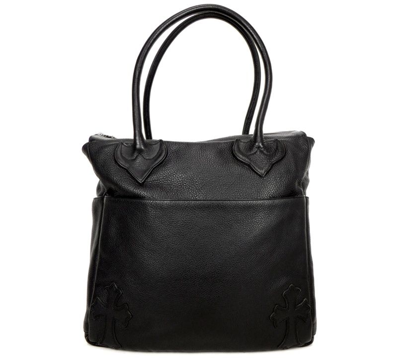 クロムハーツ CHROME TOTE 4POCKET 4 4ポケット レザー トート バッグ s4844