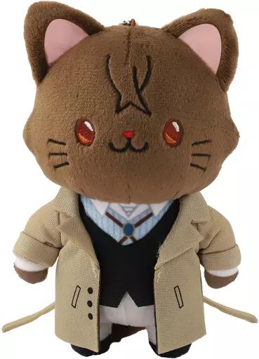 中古】雑貨 太宰治 withCATアイマスク付きぬいぐるみ