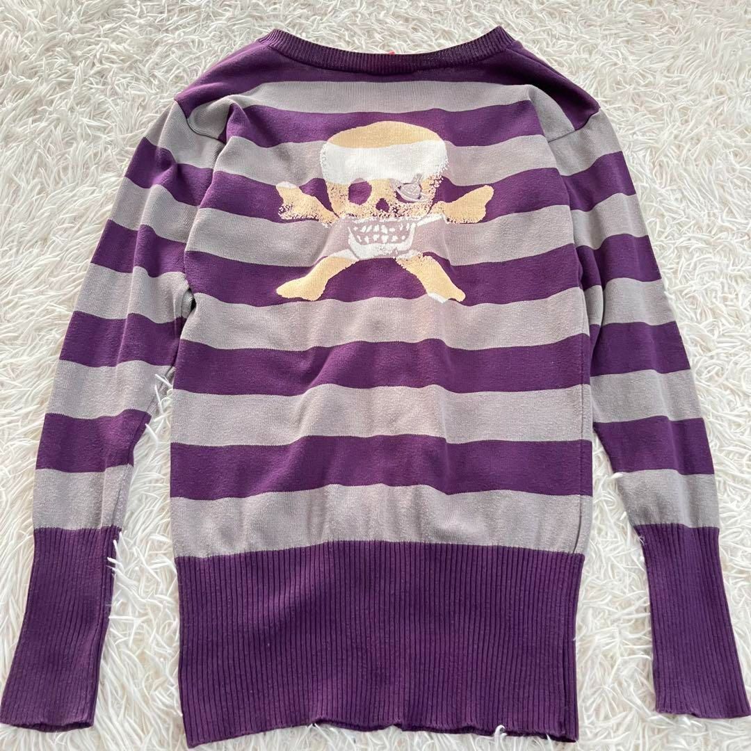 vivienne westwood カーディガン ボーダー ファッション