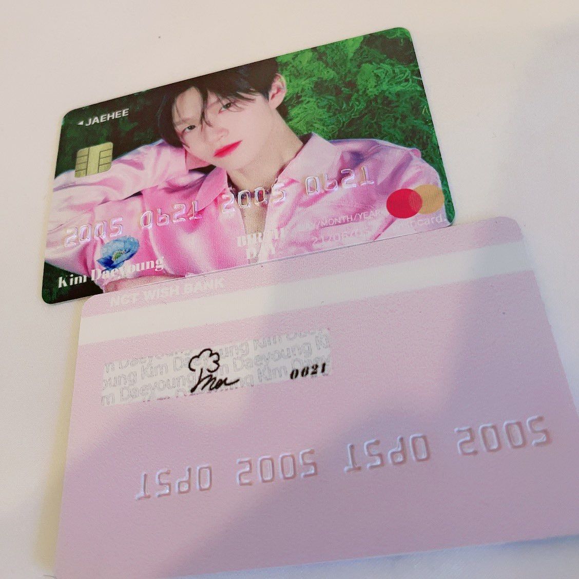 NCTWISH デヨン ジェヒ Jaehee 2024 センイルセット クレカ風PVCカード