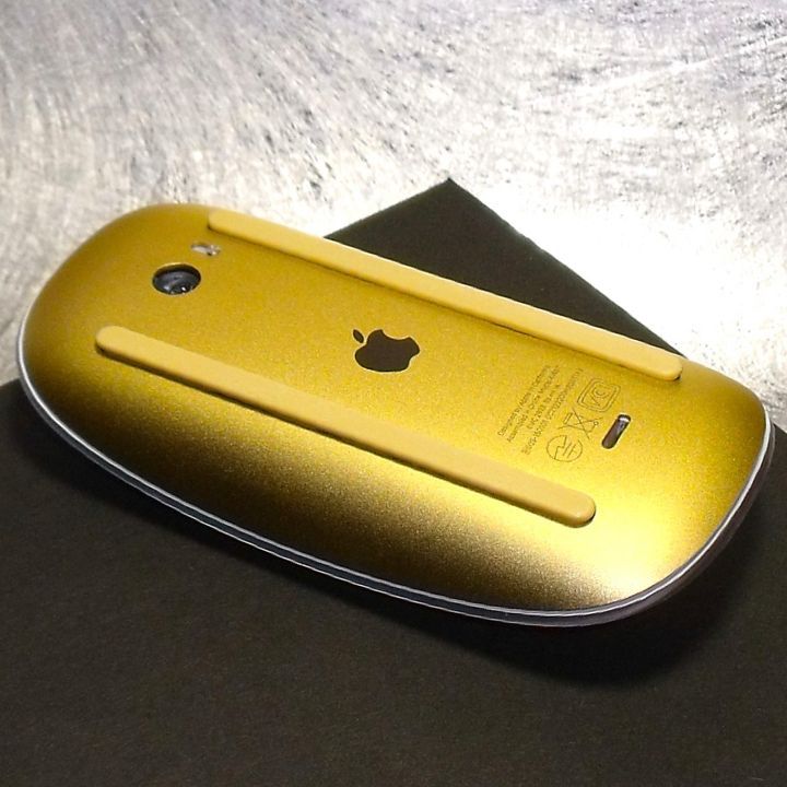 Magic Mouse -yellow . iMac付属de限定色イエローSP - メルカリ