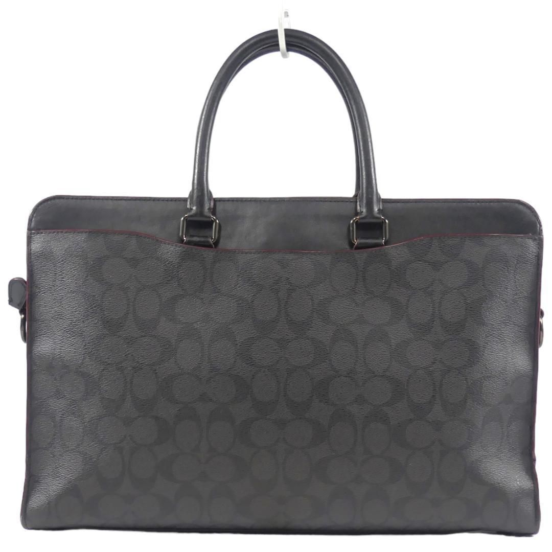 ビジネスバッグ 本革 メンズ COACH コーチ シグネチャー 黒 NR3315 ビジネスバッグ 本革 メンズ COACH コーチ シグネチャー 黒 NR3315