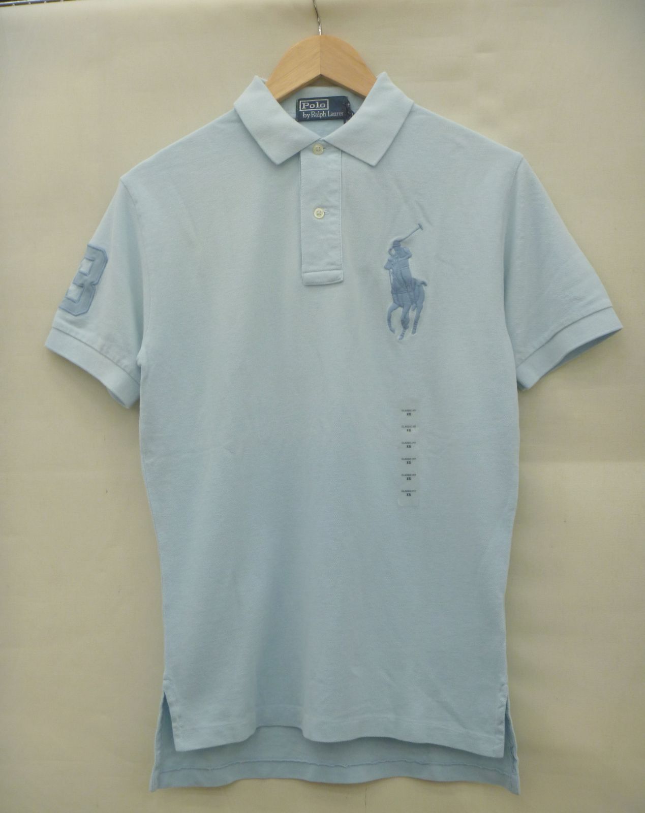 新品・未使用 Polo by Ralph Lauren ポロ ビッグポニー 半袖 カノコポロ メンズポロシャツ