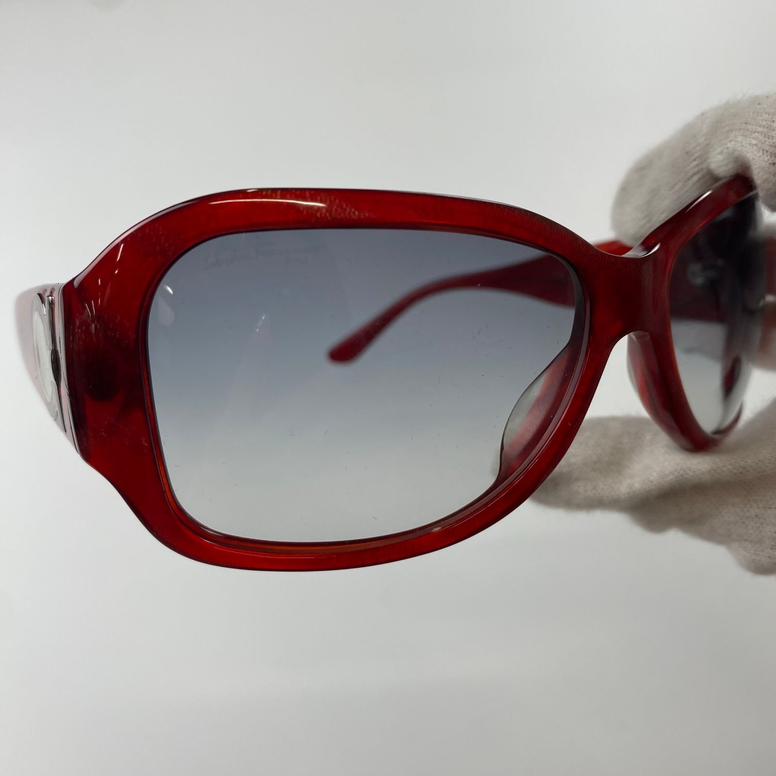 【tomo極美品】サルヴァトーレフェラガモ ガンチーニ　サングラス 中古・古着通販】Salvatore Ferragamo (サルヴァトーレ