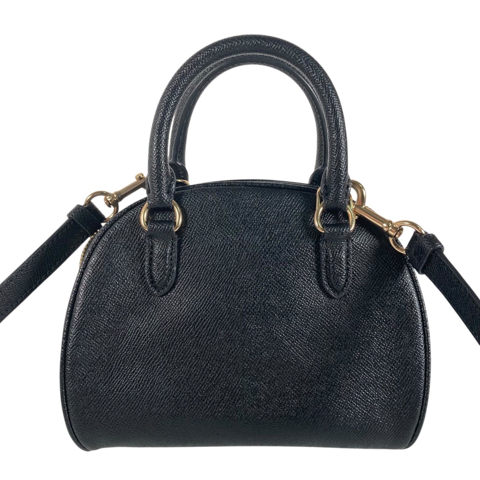m108 美品 COACH コーチ ミニドーム サッチェル ハンドバッグ 
