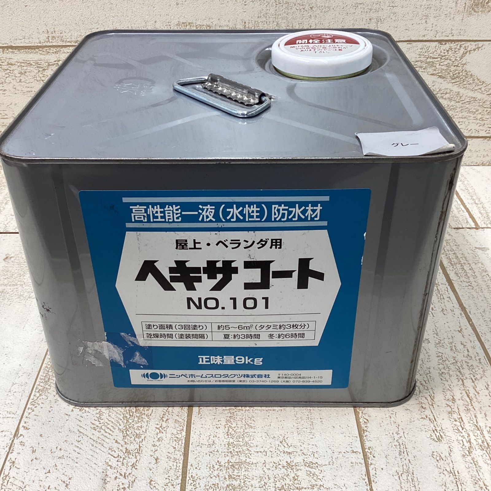 新品未開封】ニッペホームプロダクツ 屋外用塗料 ヘキサコート No.101 