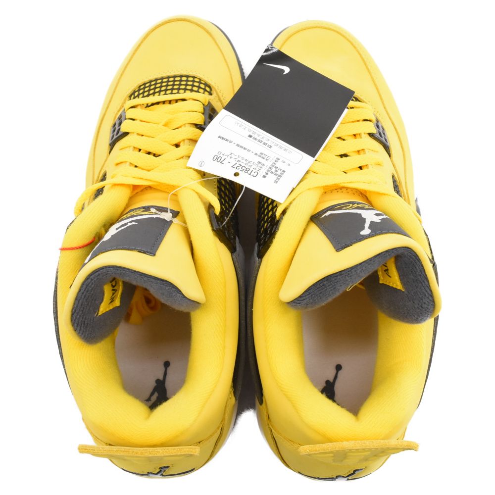 NIKE (ナイキ) AIR JORDAN 4 RETRO TOUR YELLOW CT8527-700 エア