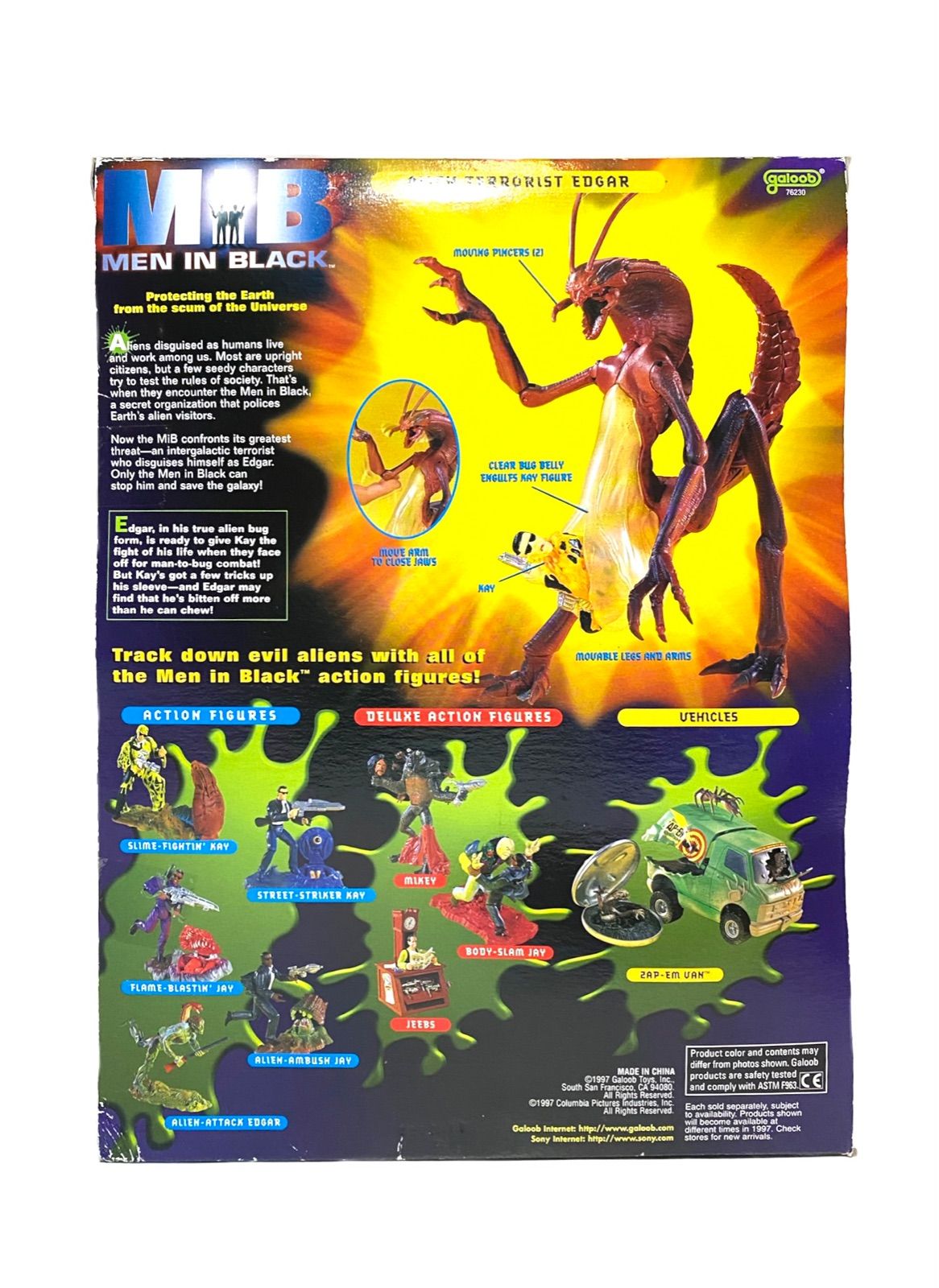 MIB MEN IN BLACK メンインブラック EDGER フィギュア - メルカリ