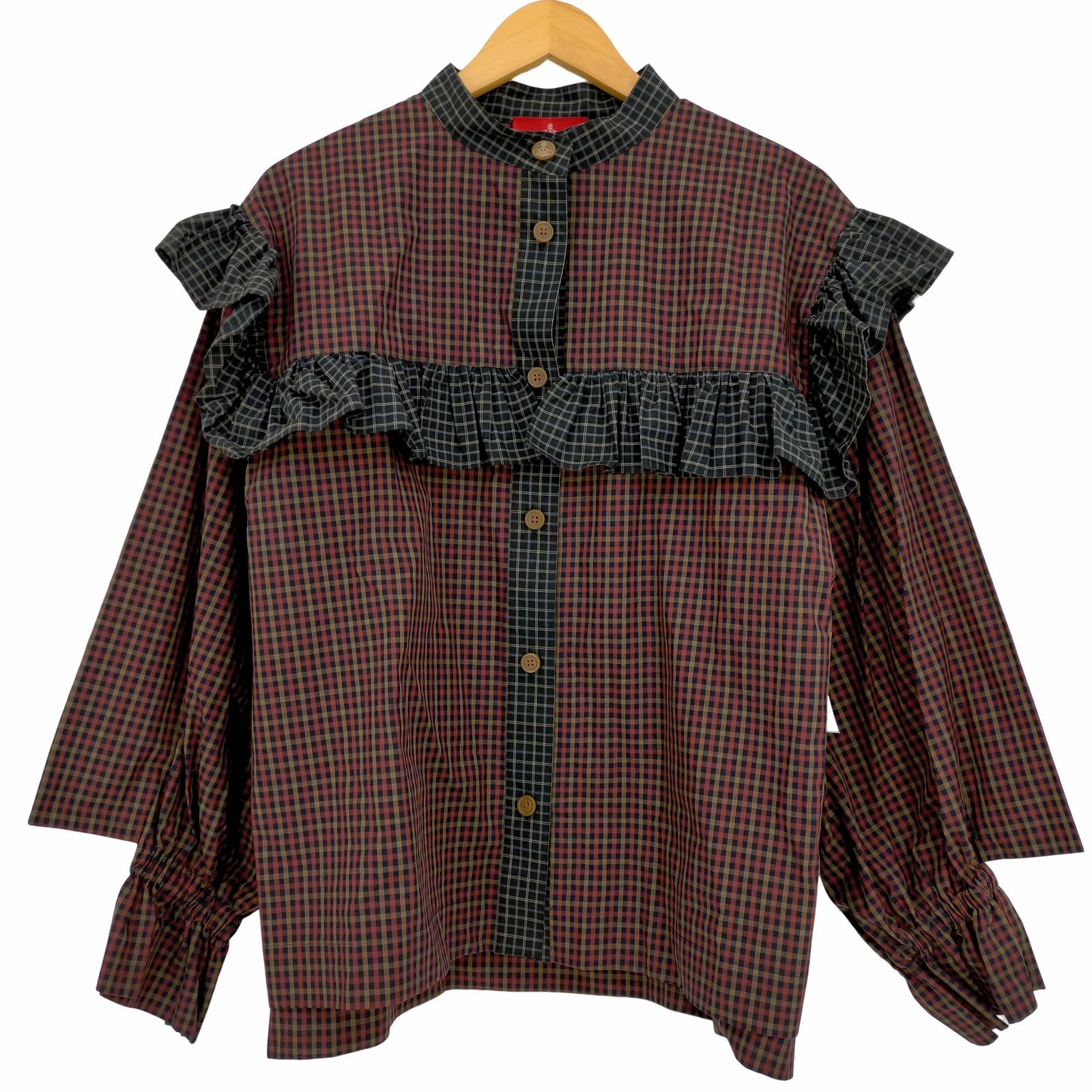 可愛い♡ヴィヴィアンウエストウッドレッドレーベル メッシュブロッキングTシャツ 可愛い♡ヴィヴィアンウエストウッドレッドレーベル メッシュ