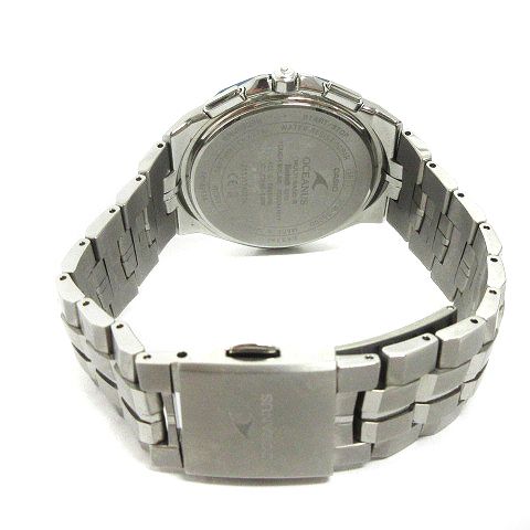 カシオ CASIO オシアナス マンタ 阿波藍 1000本限定 腕時計 タフ