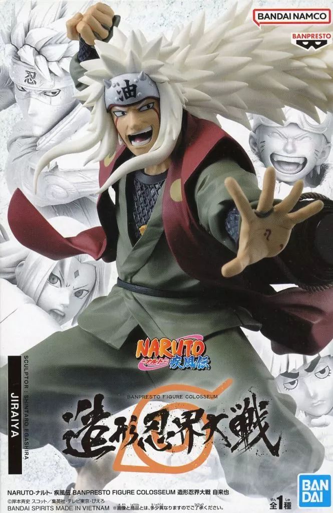 中古】フィギュア 自来也 「NARUTO-ナルト- 疾風伝」 BANPRESTO FIGURE