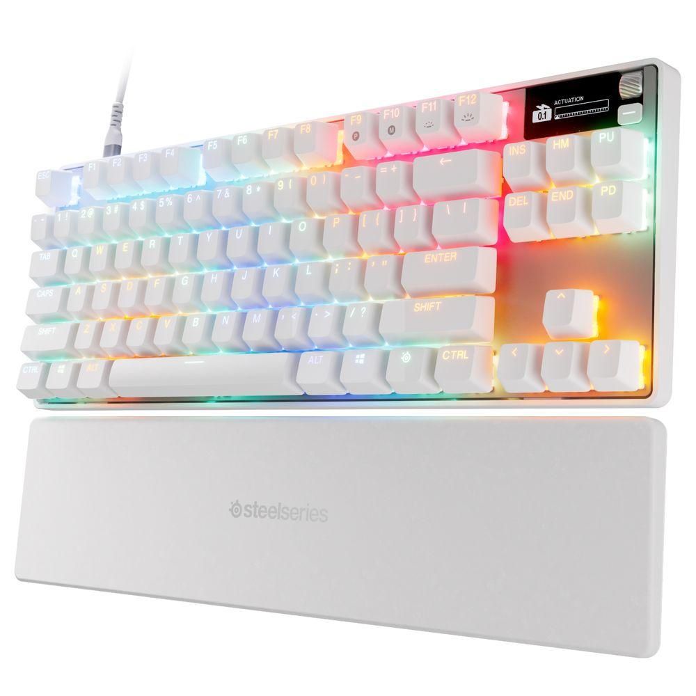 2営業日で発送 SteelSeries Apex Pro TKL Gen 3 White US 64898