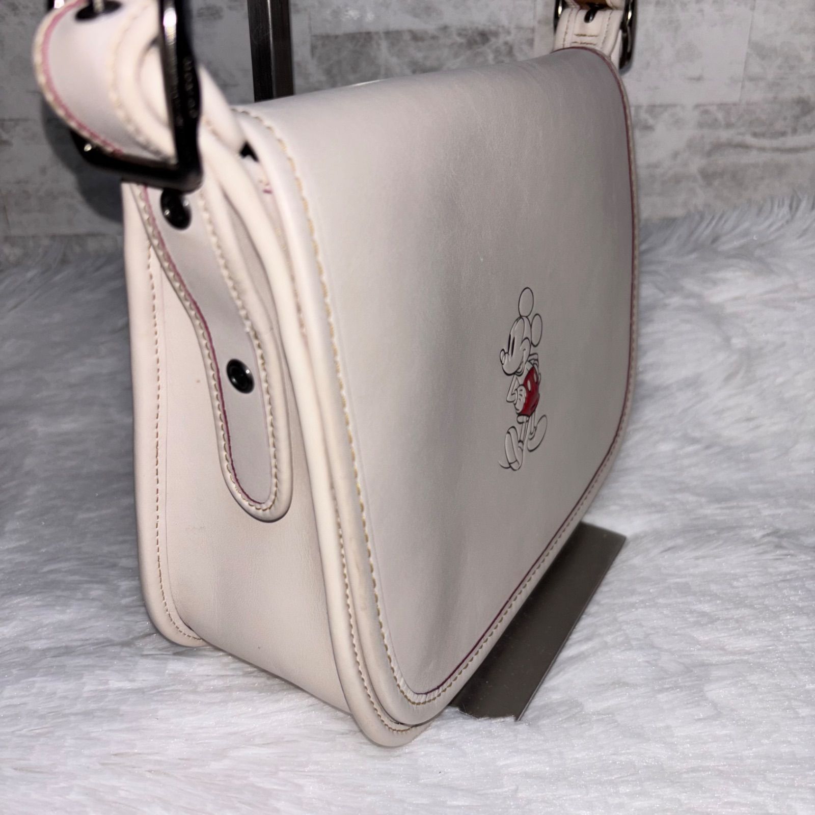 稀少 コーチ コーチ×ディズニー パトリシア ショルダーバッグ ミッキー