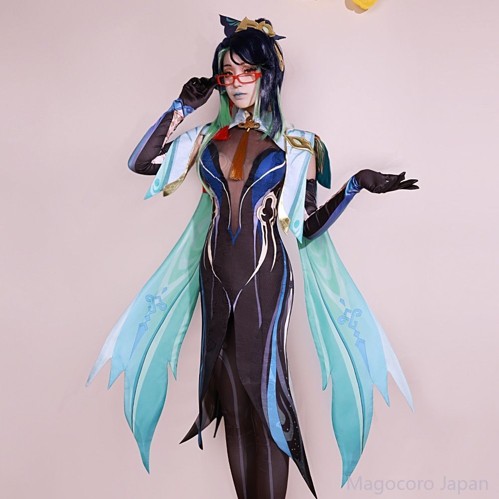 COSPLAY 原神 閑雲 留雲借風真君 セット コスチューム 女性用 申鶴 ゲーム アニメ 二次元
