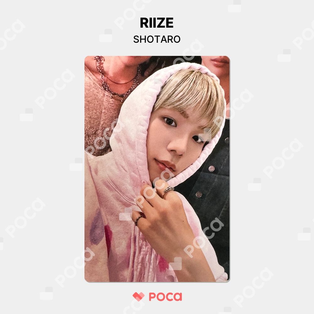 【公式】RIIZE ショウタロウ トレカSUPERSTAR シュスエム 東京限定 RIIZE ショウタロウ 購入特典 会場限定 会場特典 トレカ フォト