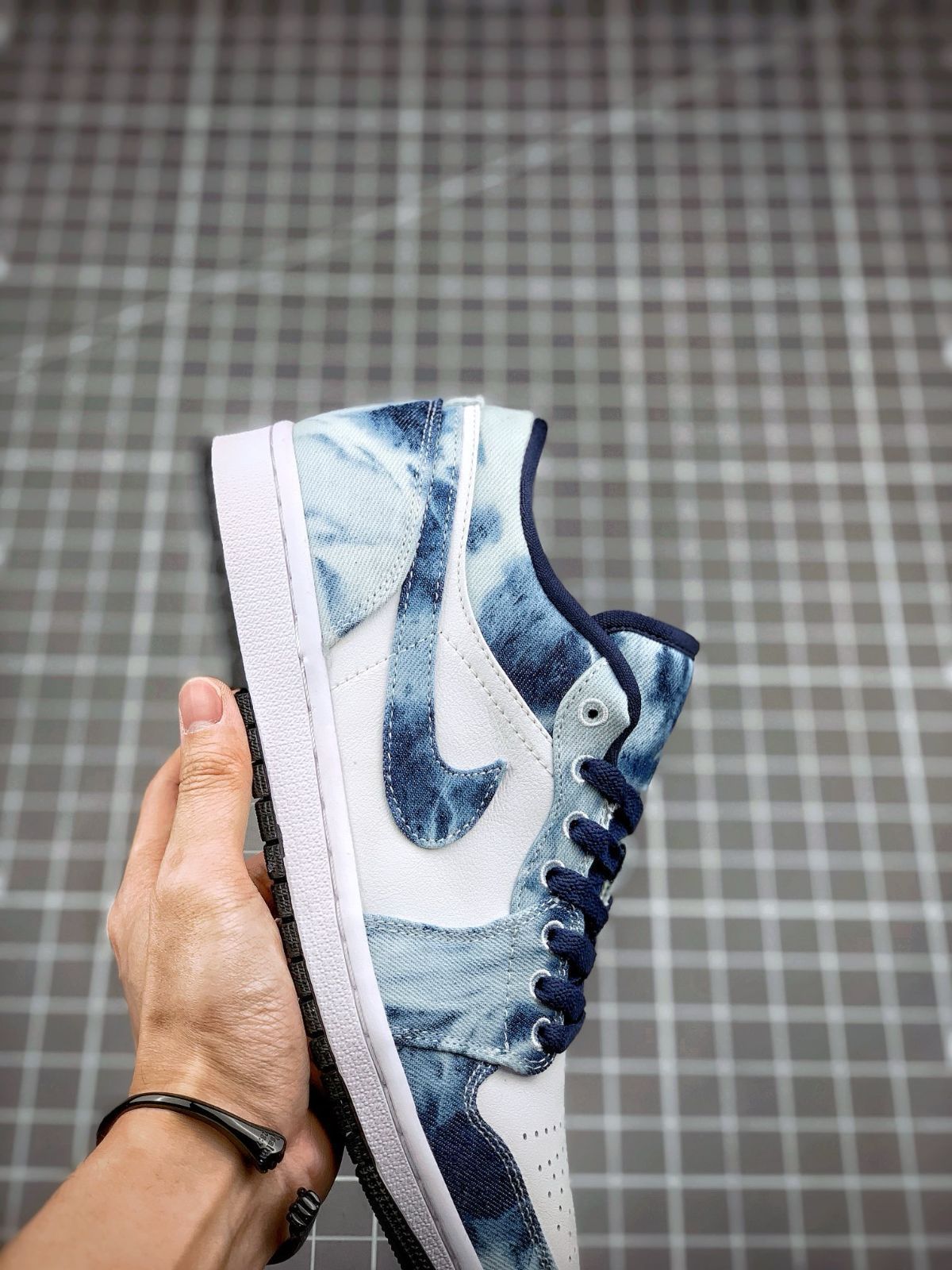 新品未使用 NIKE AIR JORDAN 1 LOW "WASHED DENIM" ナイキ エアジョーダン 1 "ウォッシュド デニム" CZ8455-100