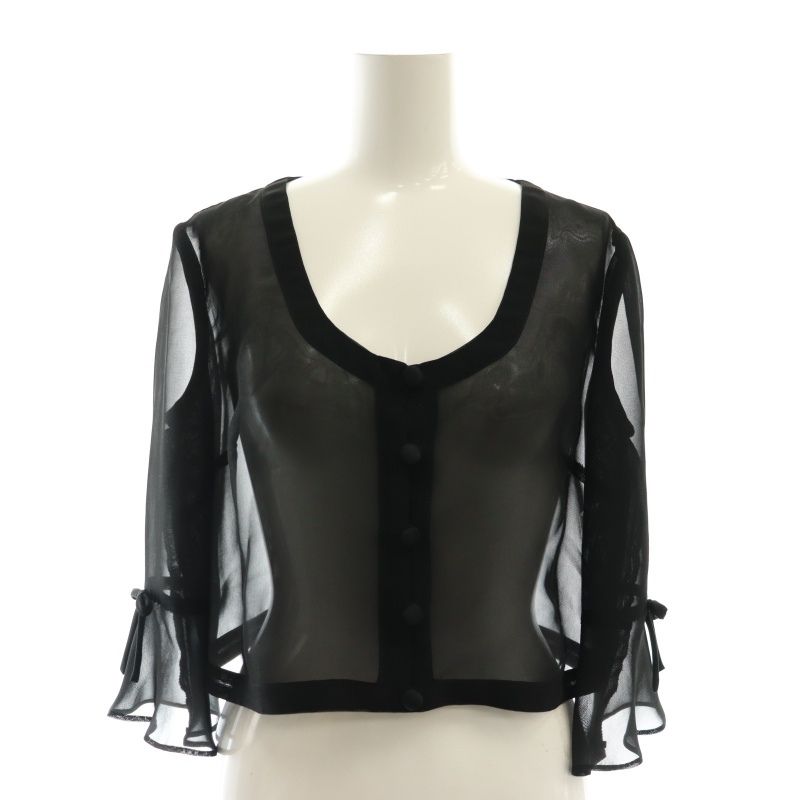 美品 エムズグレィシー M'S GRACY ソニアリキエル エムズグレイシー TO BE CHIC ギャラリービスコン サイズ42 XL スカート 定価25000円 近年モデルM\u0027S GRACY⁄エムズグレイシーティアードスカート ロング