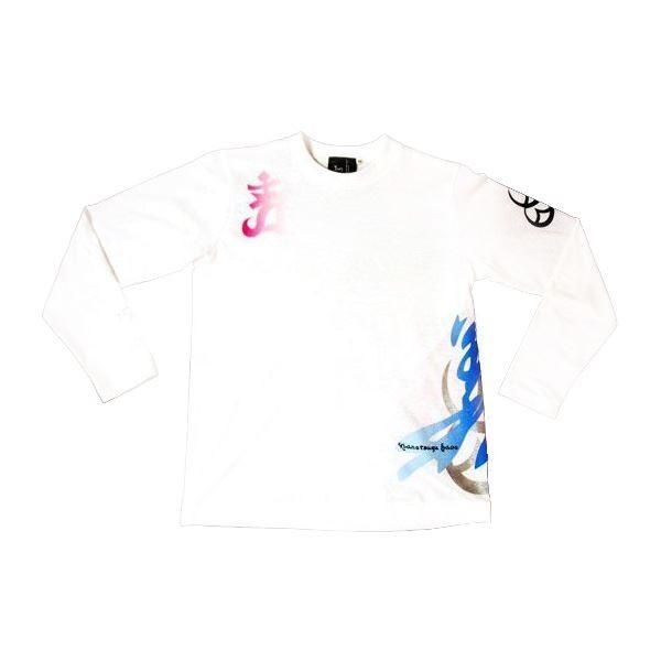 愛・直江兼続 長Tシャツ 楽 L 白 在庫限り】直江状Tシャツ