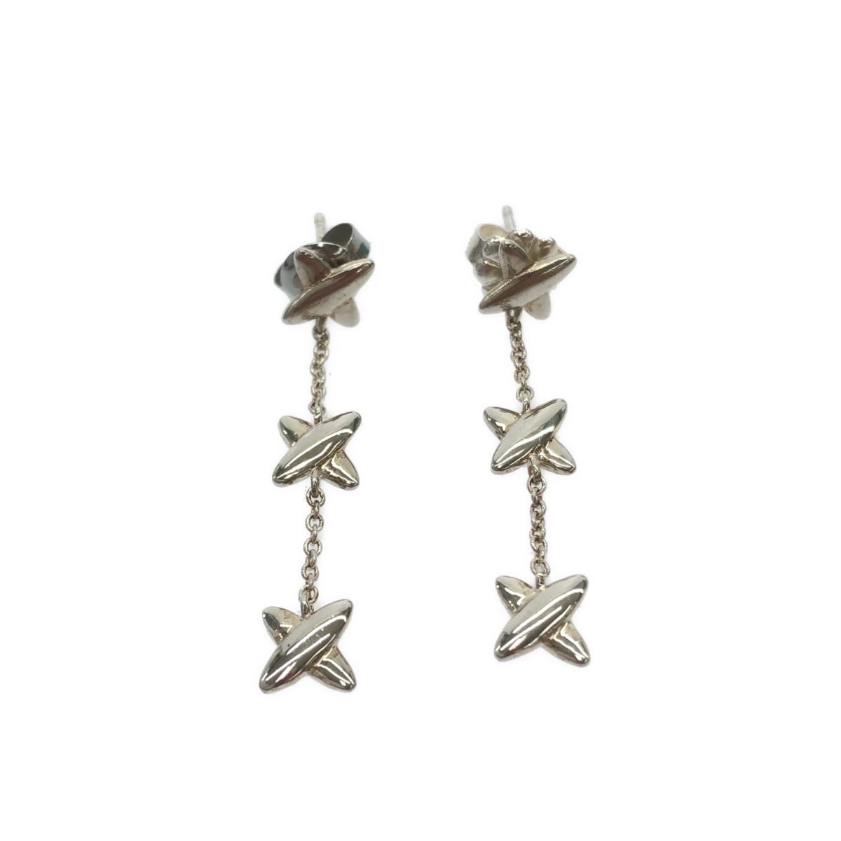 Tiffany&Co. ティファニー トリプル キス xxx ブローチ シルバー Tiffany&Co. ティファニー トリプル キス xxx ブローチ シルバー