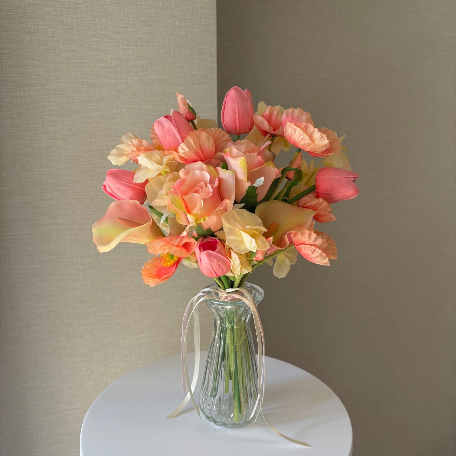 ブートニア付 ウェディングブーケ