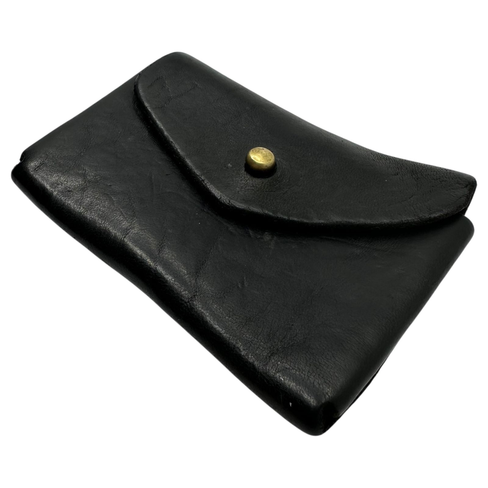 GUIDI(グイディ) Leather card case レザー カードケース ブラック