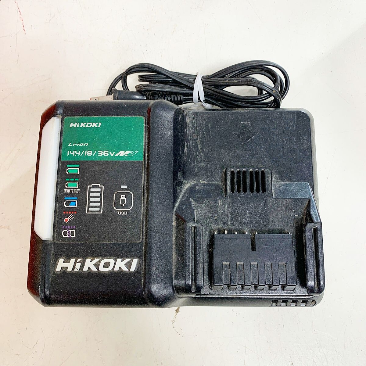 ♭♭HiKOKI ハイコーキ コードレス鉄筋カッタ― 充電器・充電池2個 