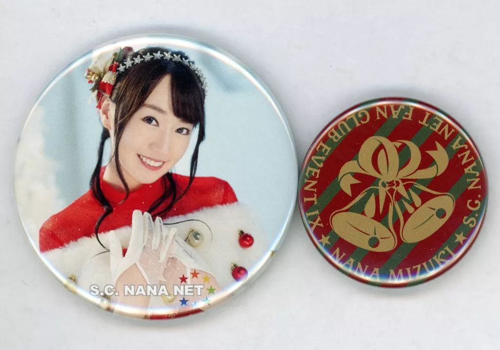 水樹奈々 缶バッジ 生写真 非売品 まとめ売りセット8点